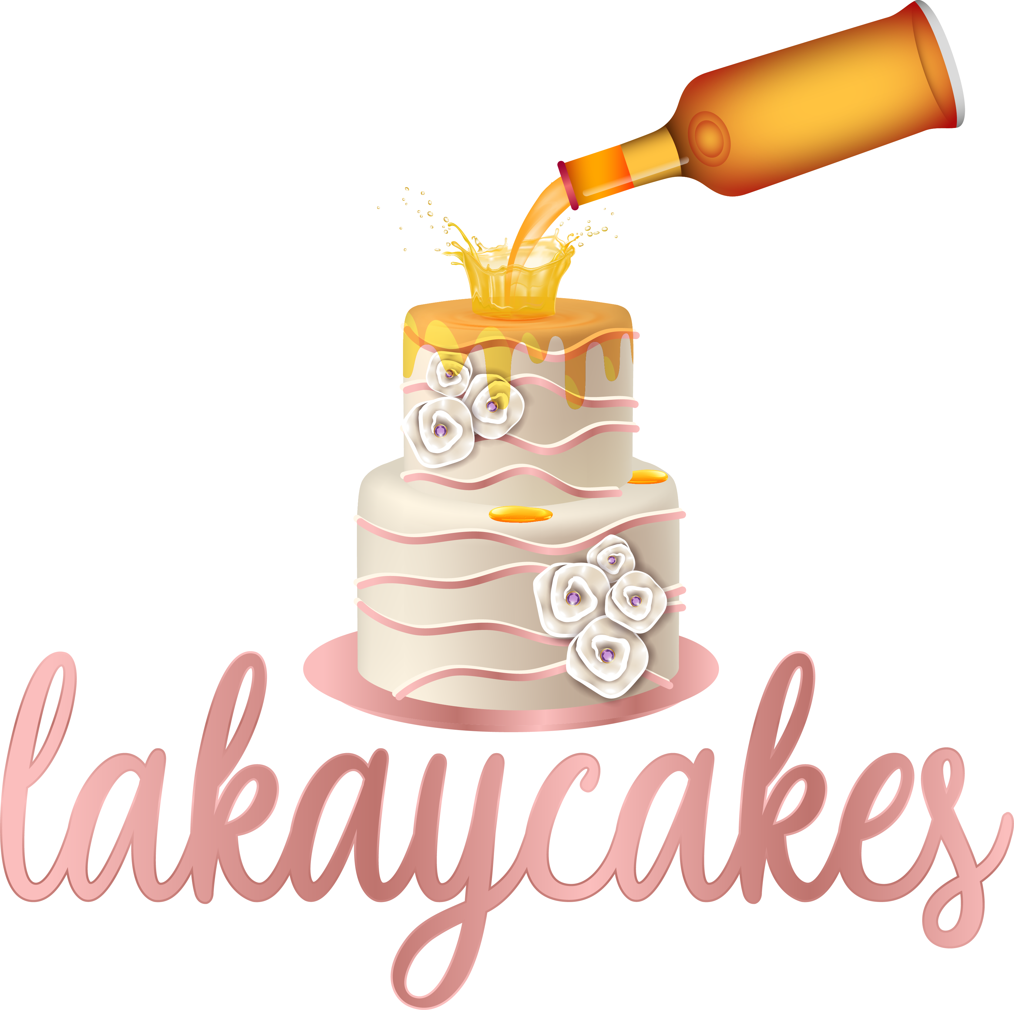 Cake logo on Craiyon